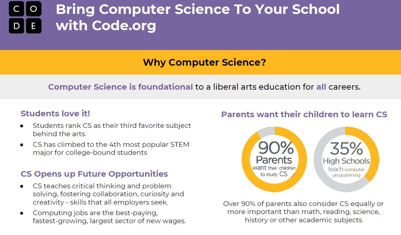 Bring Computer Science To Your School with Code.org 