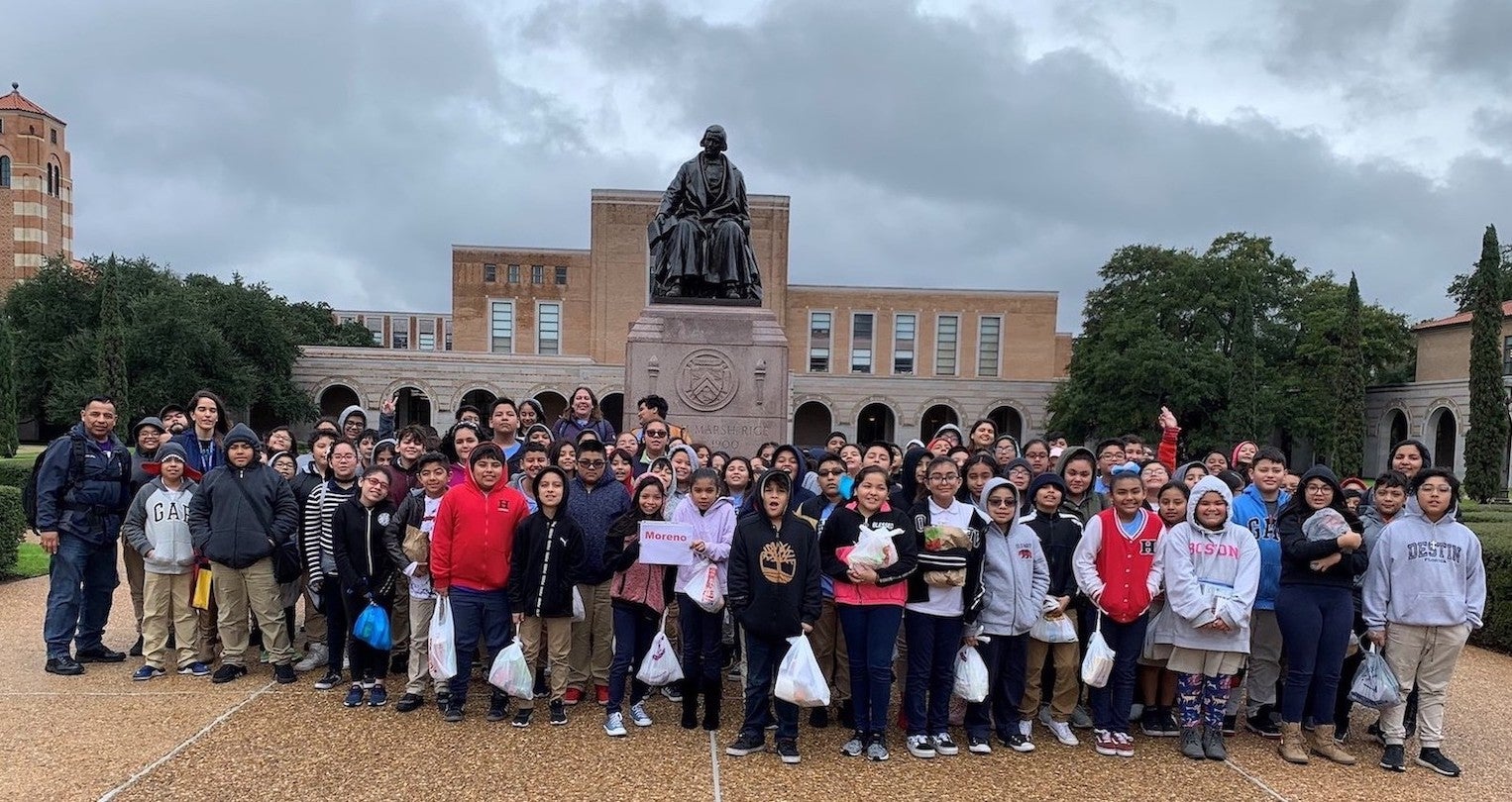 Exciting Visit to Rice University for 5th Grade Students 