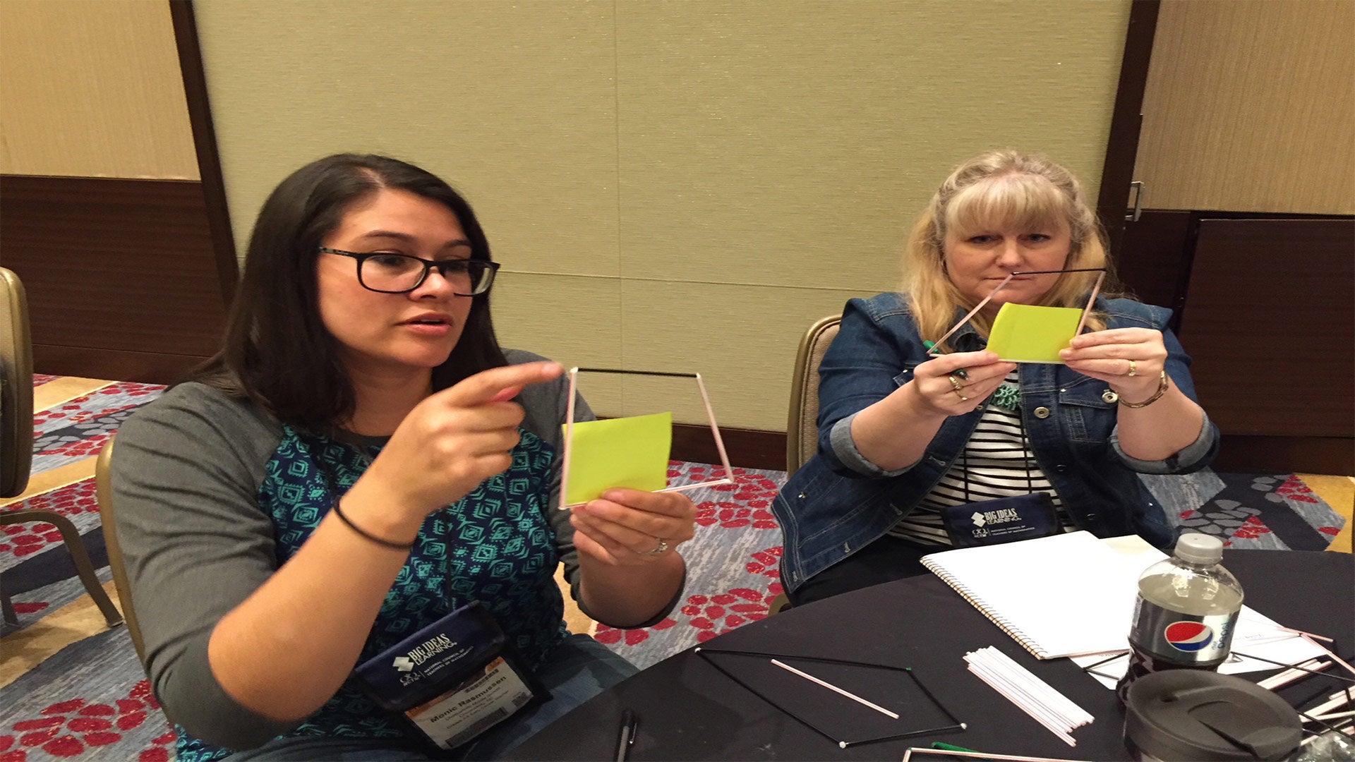 Carolyn White and Susan Troutman present at NCTM Annual Meeting in Washington DC