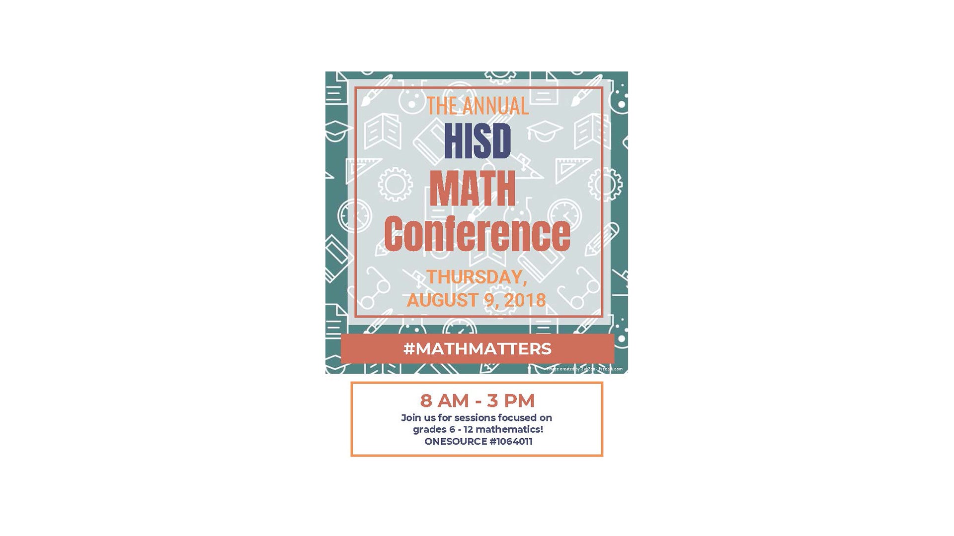 HISD Math Conference features Noyce Fellows