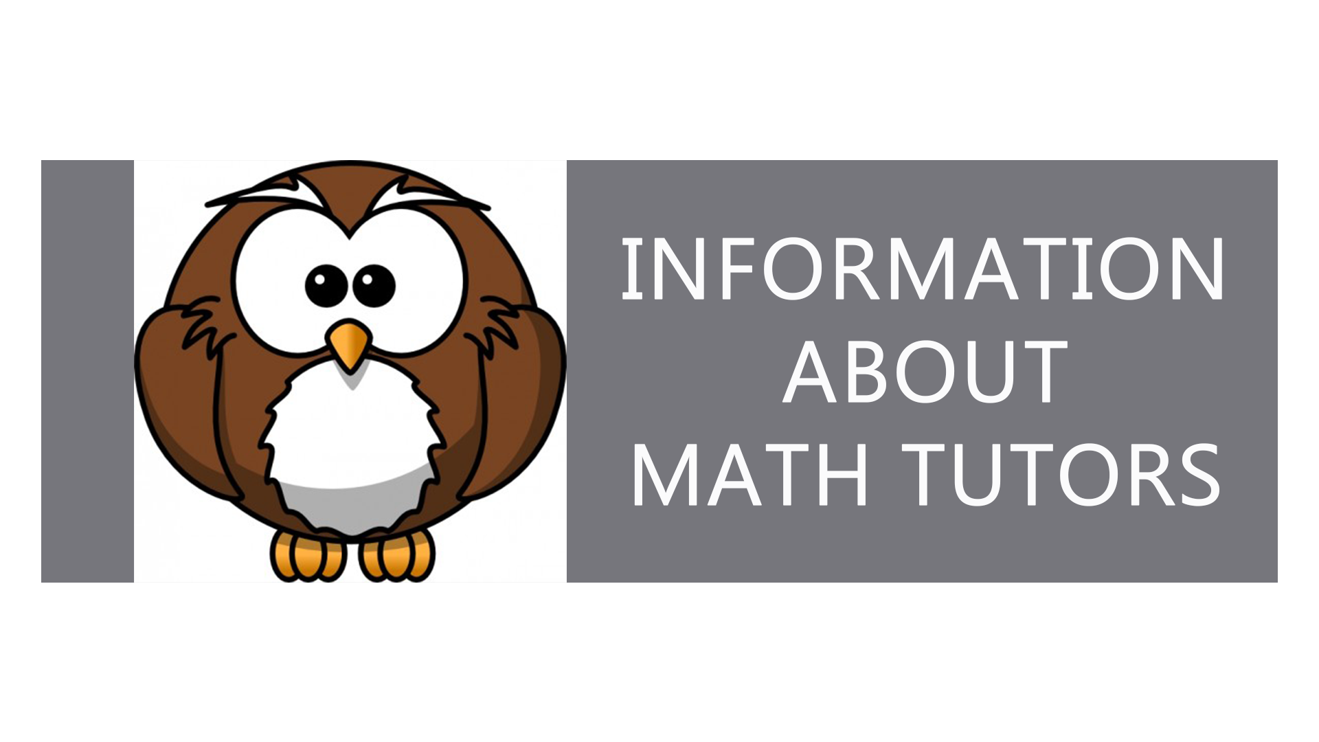 Information About Math Tutors