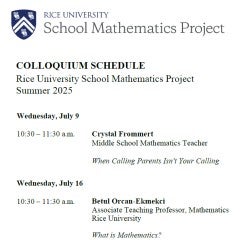2025 Colloquium